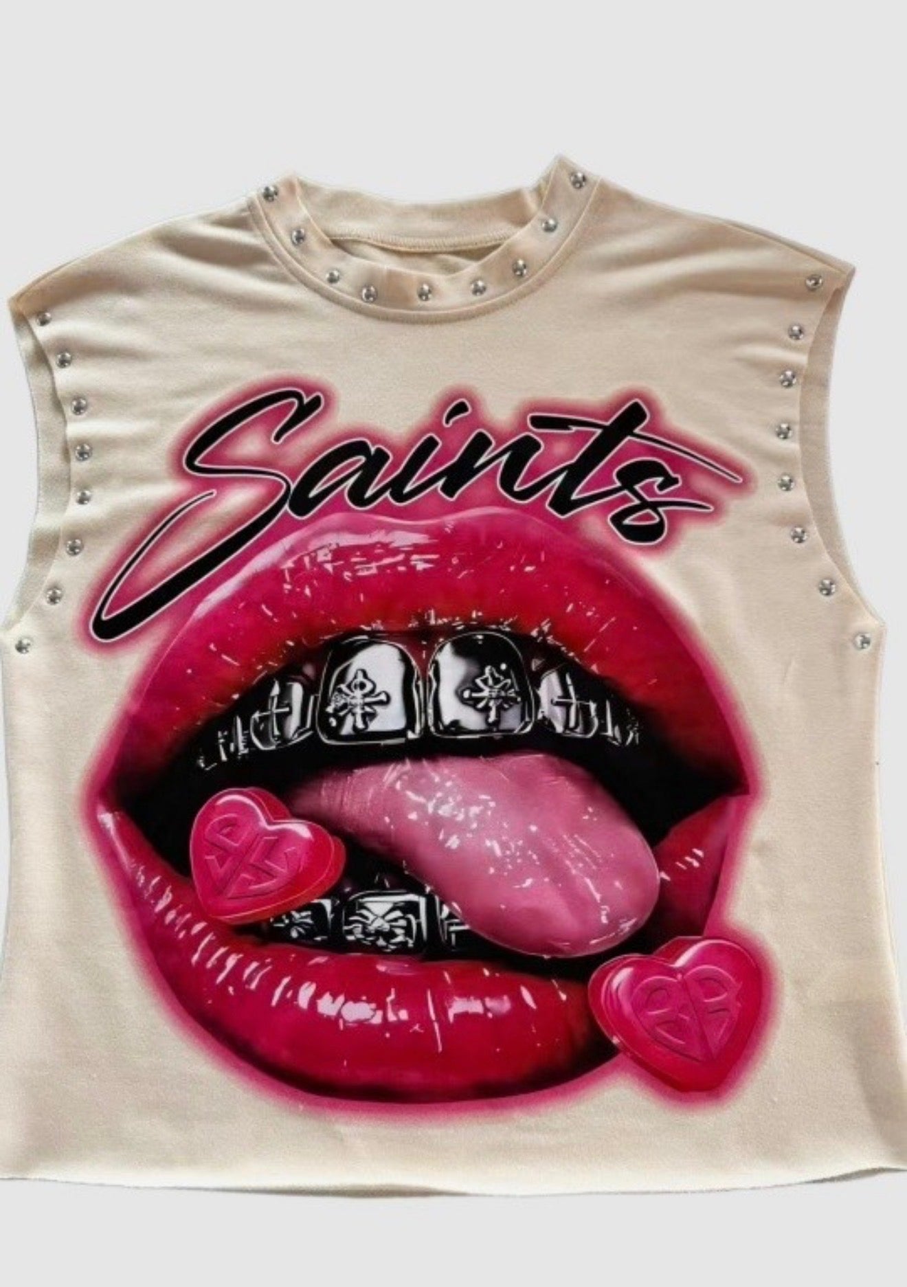 Saints No Sinners Cropped Shirt