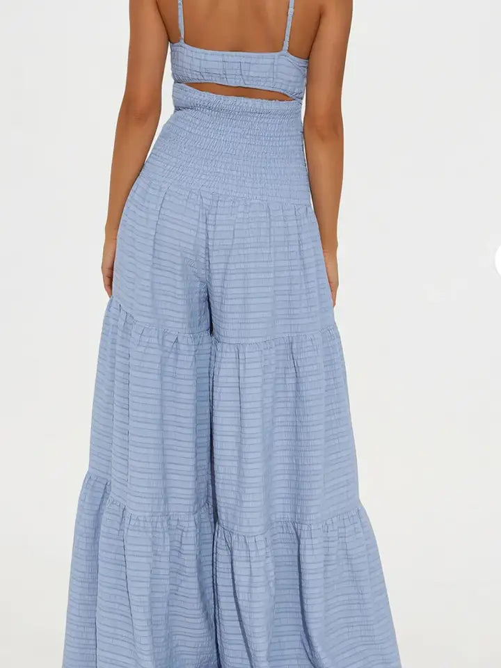 Ocean Blue Jumpsuit