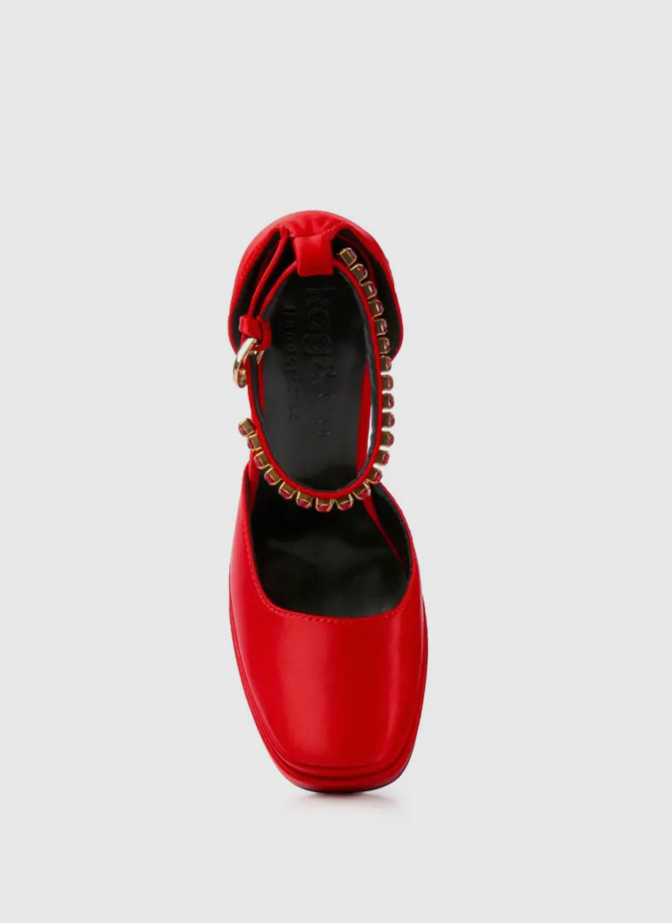 Martini Red Platform Heels