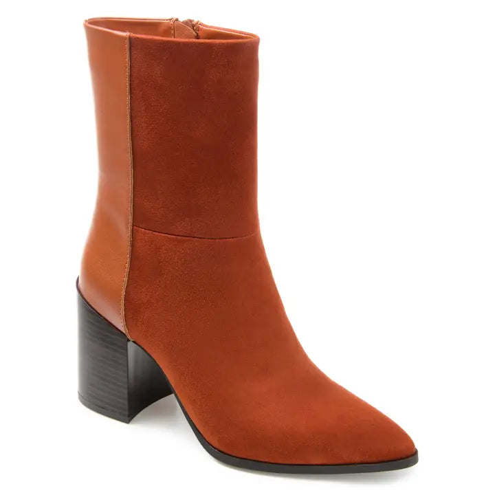 Rustic Roulette Short Heeled Boots