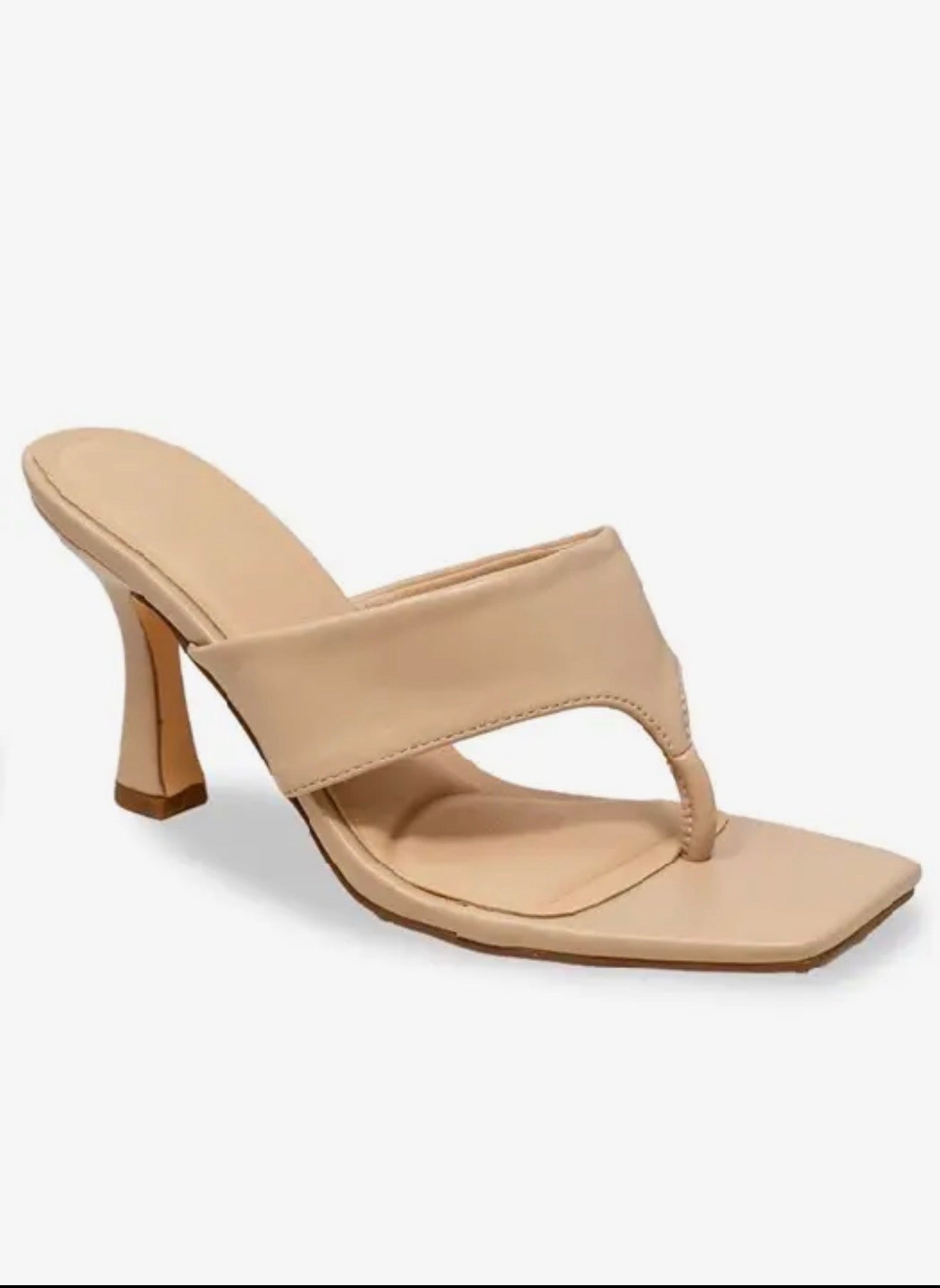 In the Nude Sandal Heels