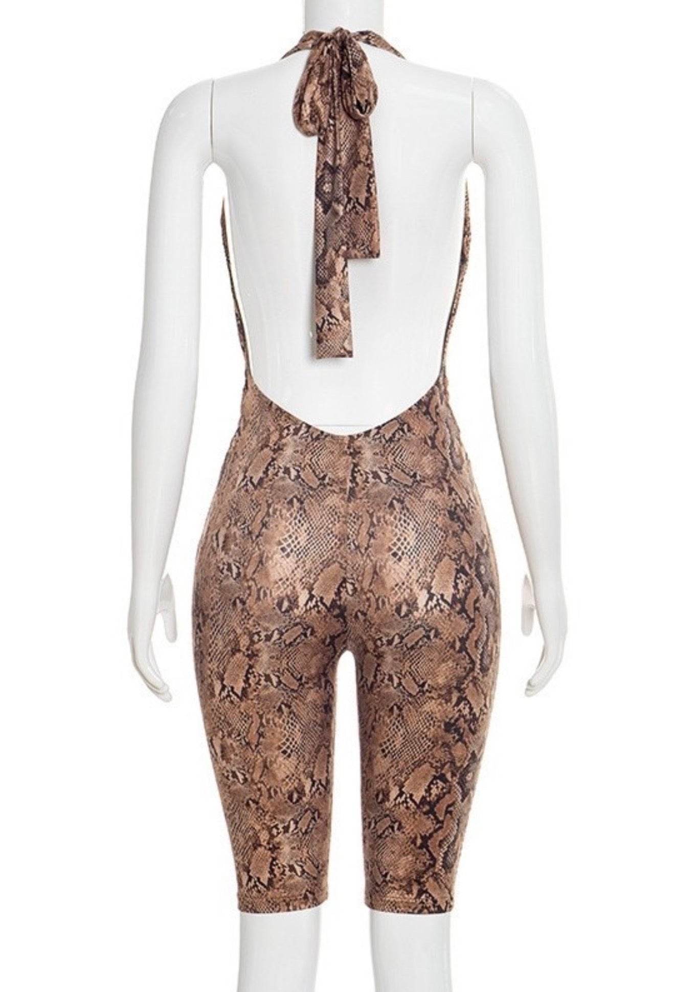 Foxy Brown V Neck Romper