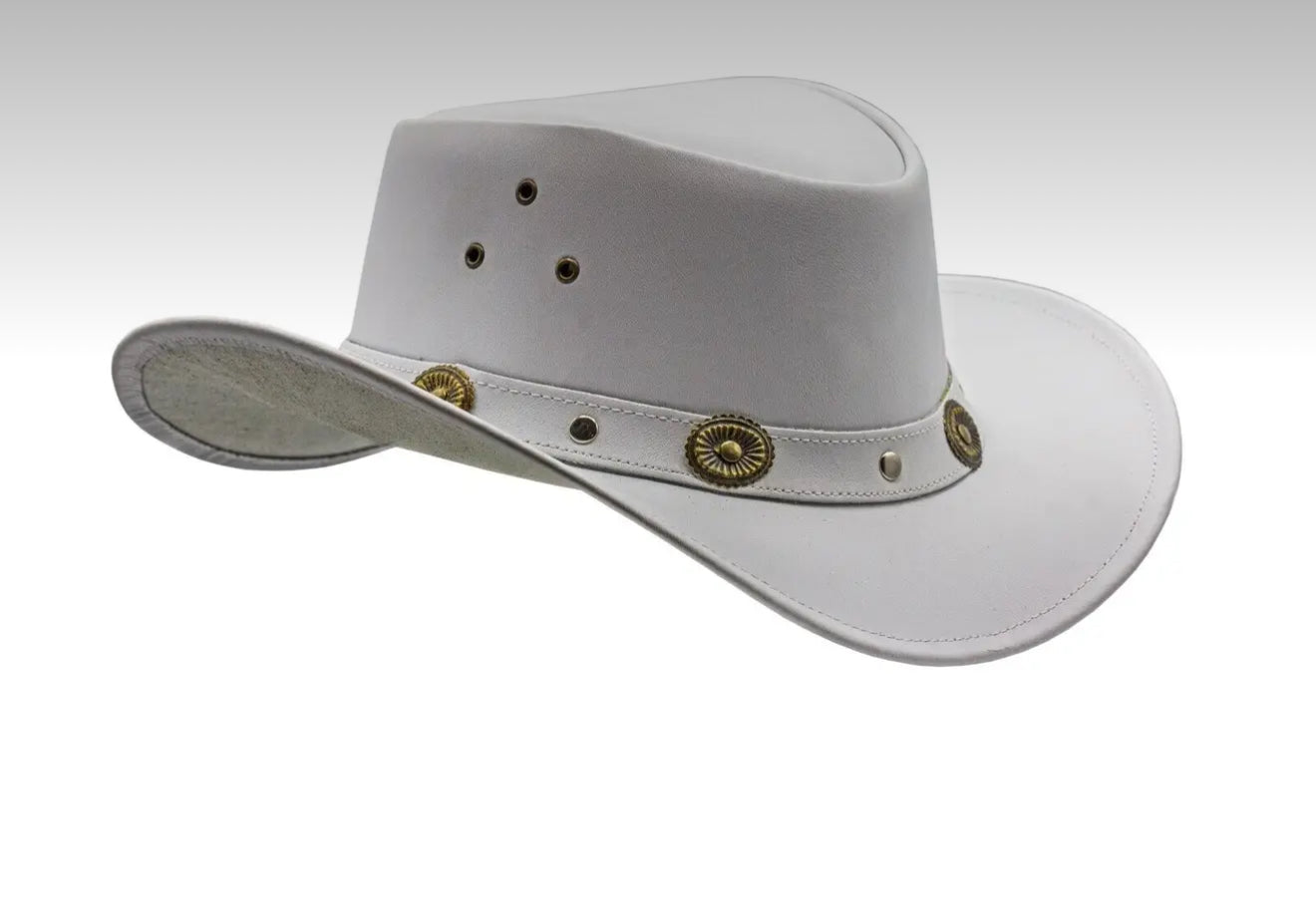 Water Resistant Leather Cowboy Hat