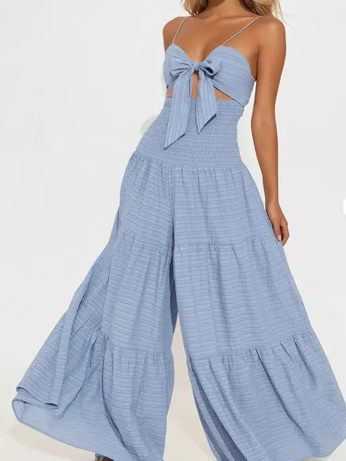 Ocean Blue Jumpsuit