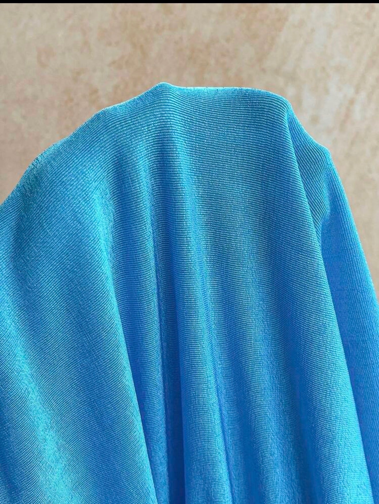 Blue Lagoon Summer Halter Dress