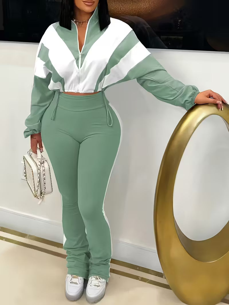 Sage Vibes Two Piece Sweatsuit