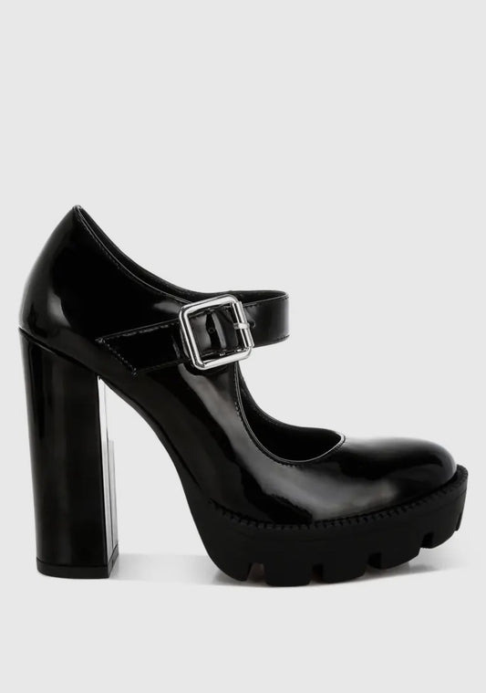 Mary Jane 80s Vibe Heels