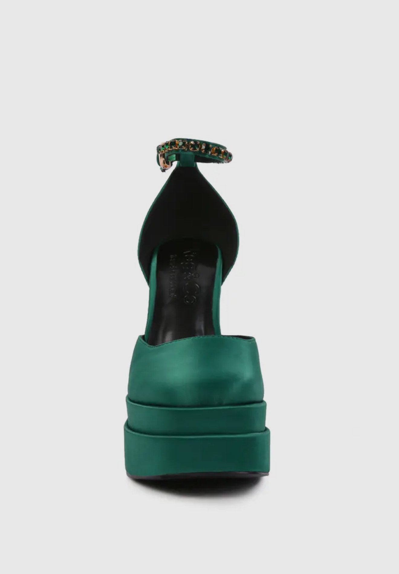 Martini Green Sky High Platform Heels