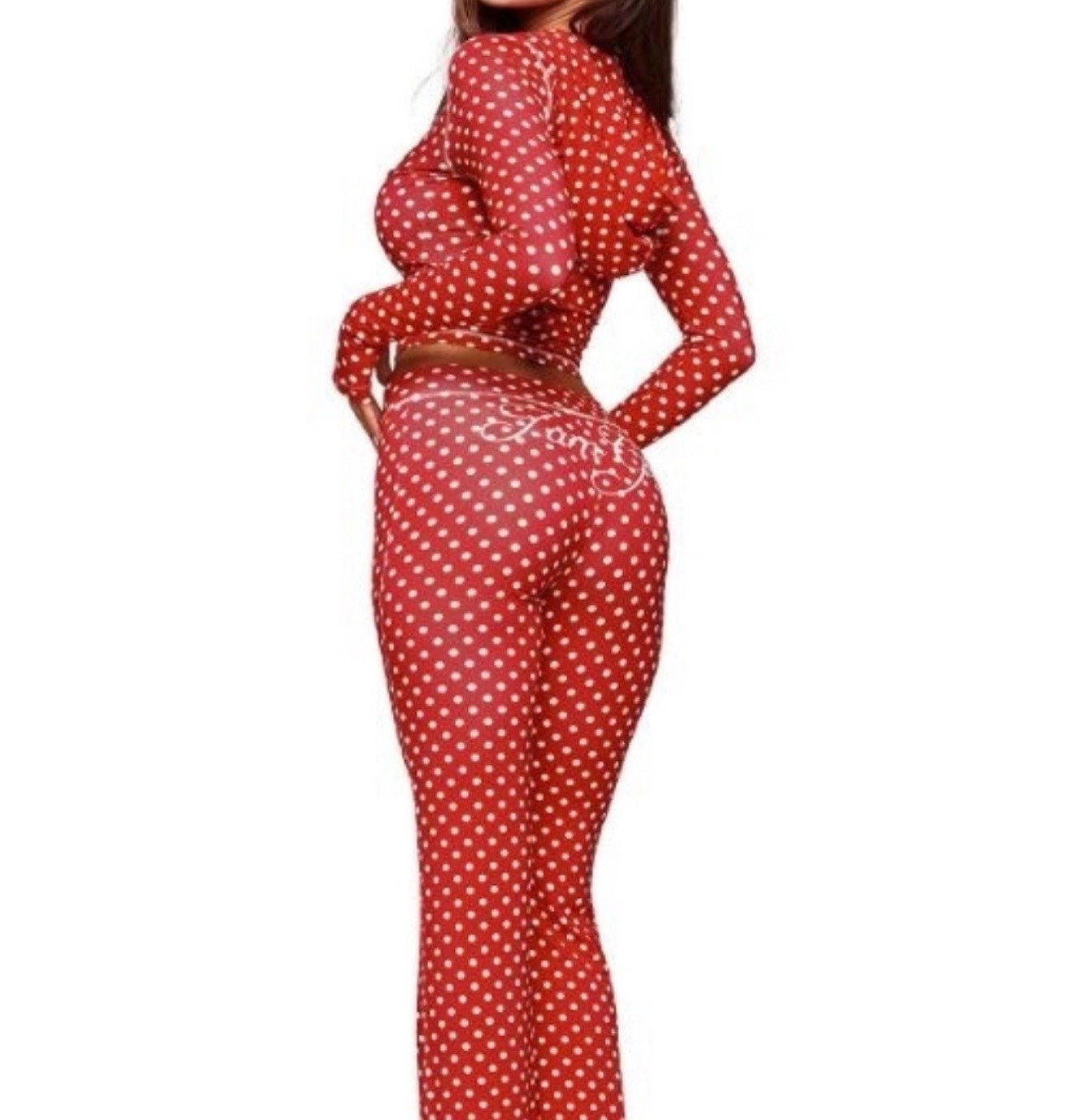 Polka Dot Hottie Gia Sweatsuit