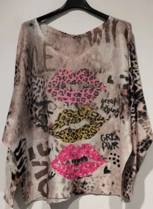 Jungle Fever Brown Sweatshirt
