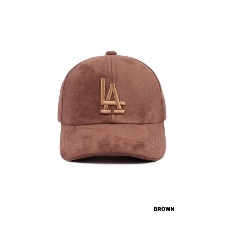 LA Brown Baseball Cap